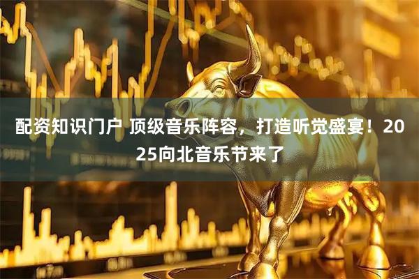 配资知识门户 顶级音乐阵容，打造听觉盛宴！2025向北音乐节来了